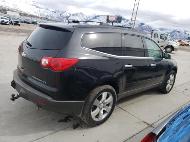 1GNKVLED2CJ144162 - 2012 CHEVROLET TRAVERSE LTZ BLACK photo 3