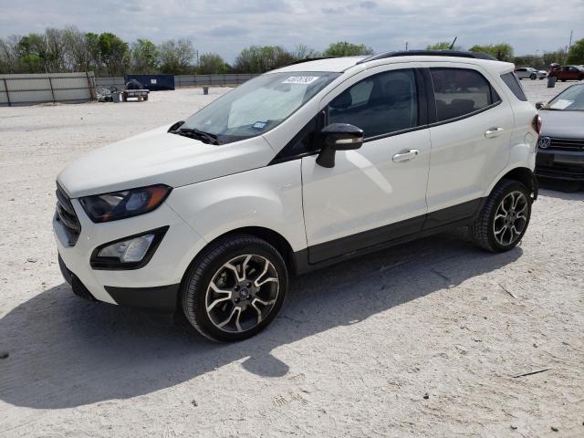 MAJ6S3JL9LC349262 - 2020 FORD ECOSPORT SES WHITE photo 1