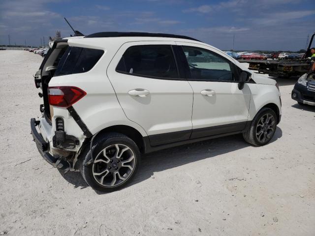 MAJ6S3JL9LC349262 - 2020 FORD ECOSPORT SES WHITE photo 3