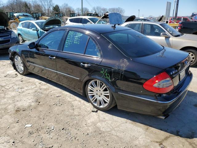 WDBUF72X08B192327 - 2008 MERCEDES-BENZ E 550 BLACK photo 2