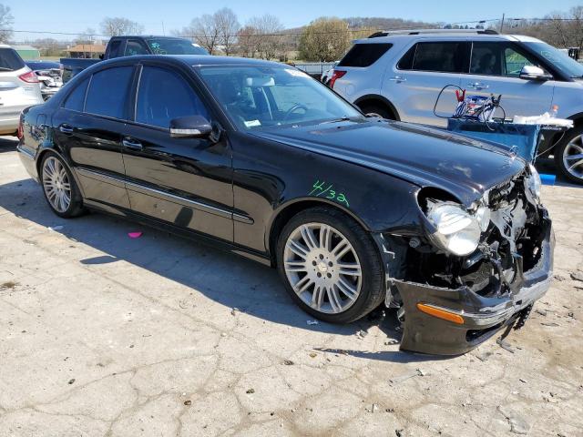 WDBUF72X08B192327 - 2008 MERCEDES-BENZ E 550 BLACK photo 4