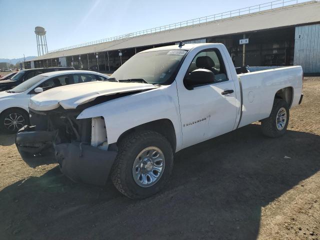 1GCEC14X78Z304038 - 2008 CHEVROLET SILVERADO C1500 WHITE photo 1