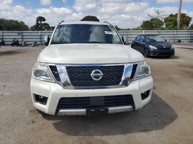 JN8AY2ND8H9002630 - 2017 NISSAN ARMADA SV WHITE photo 5