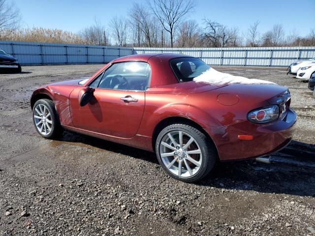 JM1NC26F680142725 - 2008 MAZDA MX-5 MIATA ORANGE photo 2