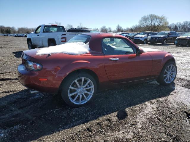 JM1NC26F680142725 - 2008 MAZDA MX-5 MIATA ORANGE photo 3