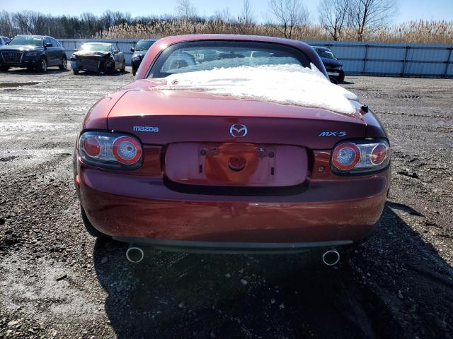 JM1NC26F680142725 - 2008 MAZDA MX-5 MIATA ORANGE photo 6