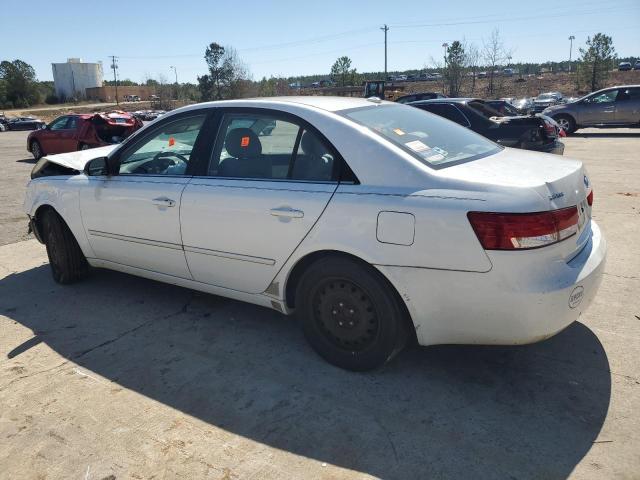 5NPET46C28H388420 - 2008 HYUNDAI SONATA GLS WHITE photo 2