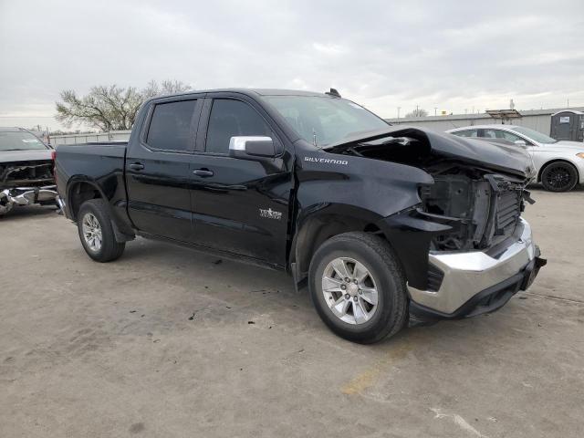 3GCPWCEK0MG445431 - 2021 CHEVROLET SILVERADO C1500 LT BLACK photo 4