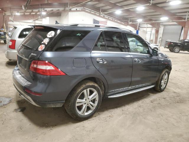 4JGDA5HB6DA118566 - 2013 MERCEDES-BENZ ML 350 4MATIC GRAY photo 3