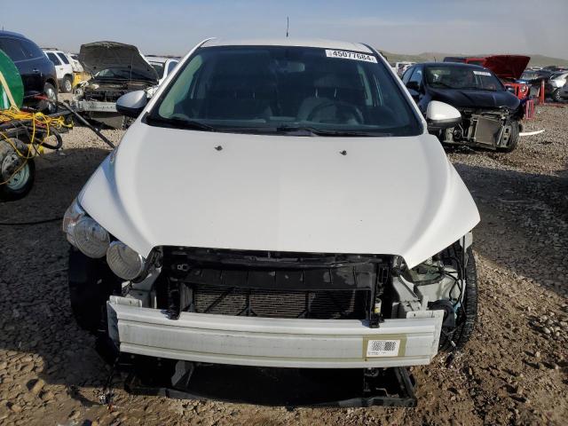 1G1JC6SH9C4119804 - 2012 CHEVROLET SONIC LT WHITE photo 5