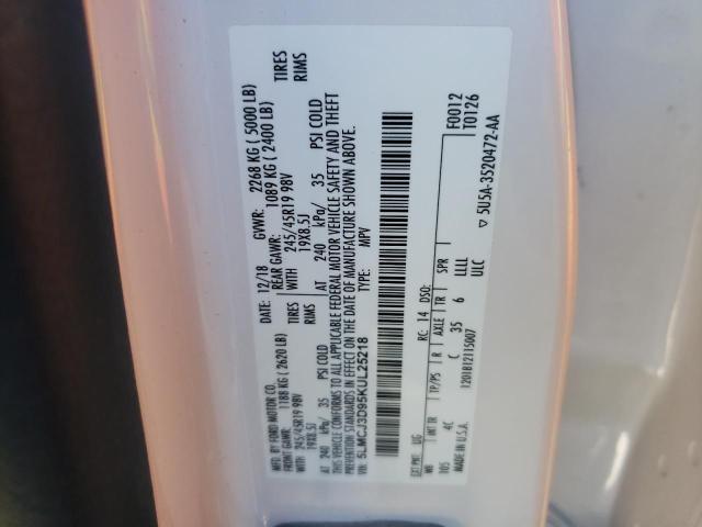 5LMCJ3D95KUL25218 - 2019 LINCOLN MKC RESERVE Ağ foto 14