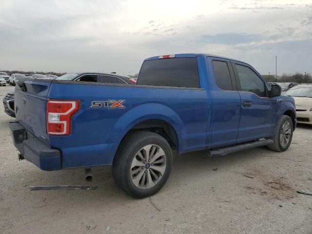 1FTEX1CP1JKD42725 - 2018 FORD F150 SUPER CAB BLUE photo 3