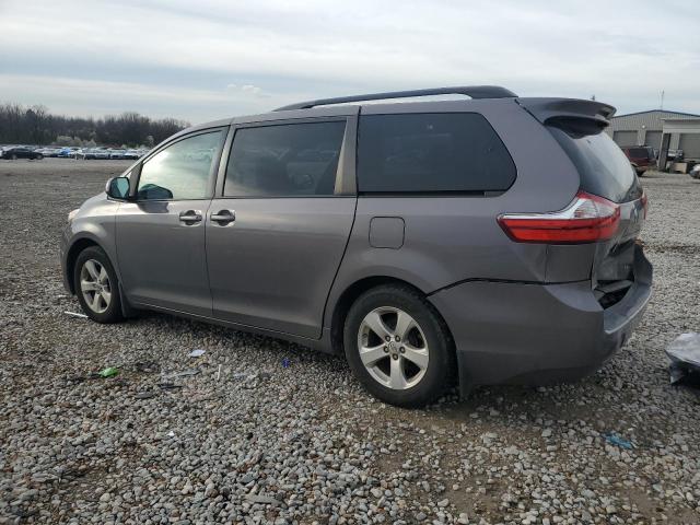 5TDKZ3DC4HS779576 - 2017 TOYOTA SIENNA LE GRAY photo 2