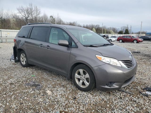 5TDKZ3DC4HS779576 - 2017 TOYOTA SIENNA LE GRAY photo 4