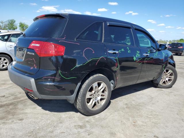 2HNYD28257H543160 - 2007 ACURA MDX BLACK photo 3