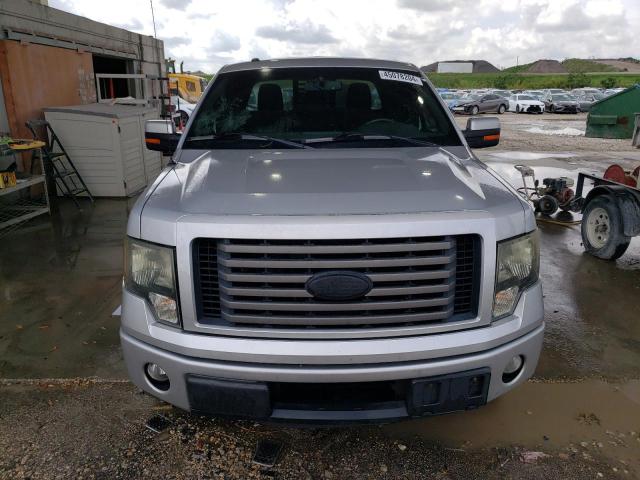 1FTFW1CT3BKD70130 - 2011 FORD F150 SUPERCREW SILVER photo 5