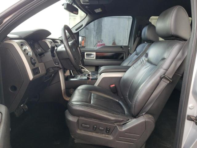 1FTFW1CT3BKD70130 - 2011 FORD F150 SUPERCREW SILVER photo 7