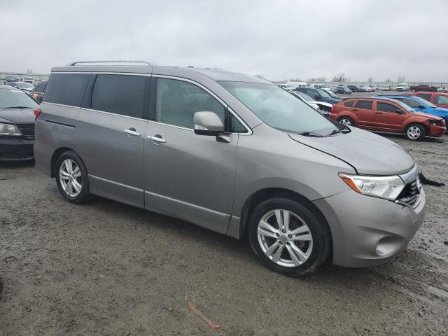 JN8AE2KP0B9010302 - 2011 NISSAN QUEST S GRAY photo 4