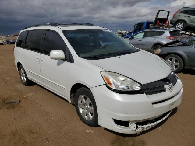 5TDZA22C24S184805 - 2004 TOYOTA SIENNA XLE WHITE photo 4