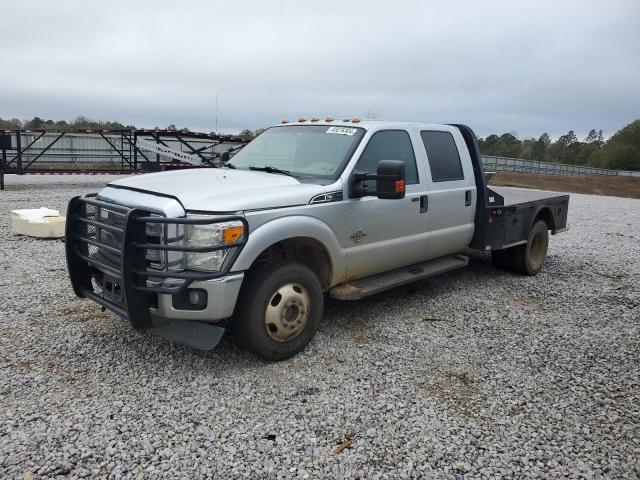 1FT8W3DT5FED39467 - 2015 FORD F350 SUPER DUTY SILVER photo 2
