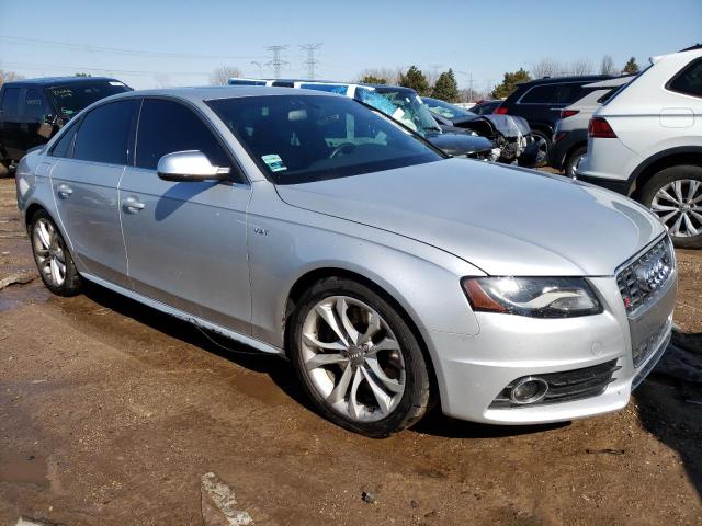 WAUBGAFL4AA016027 - 2010 AUDI S4 PREMIUM PLUS SILVER photo 4