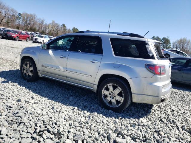 1GKKRTKD1DJ165768 - 2013 GMC ACADIA DENALI SILVER photo 2