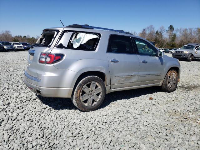 1GKKRTKD1DJ165768 - 2013 GMC ACADIA DENALI SILVER photo 3