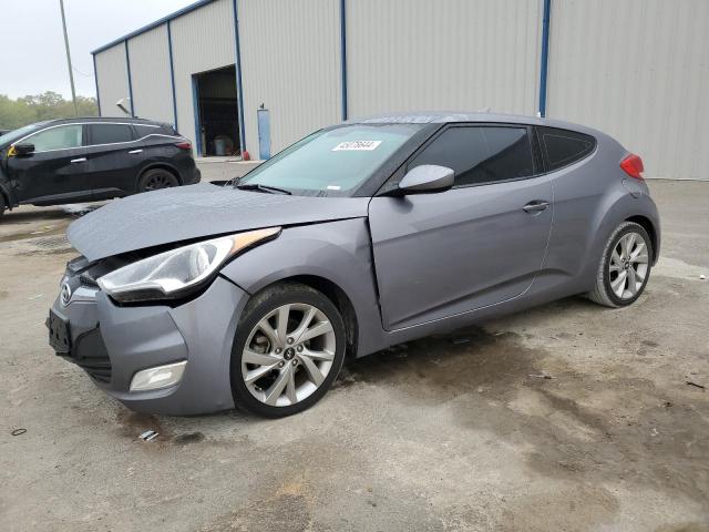 KMHTC6AD4HU309611 - 2017 HYUNDAI VELOSTER GRAY photo 1