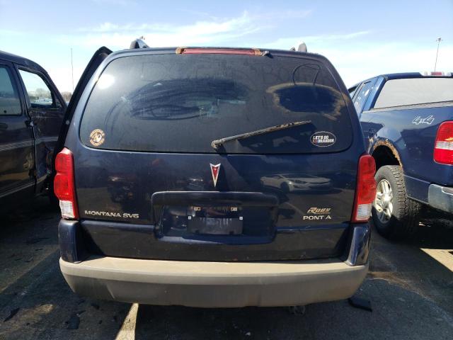 1GMDV33L66D136382 - 2006 PONTIAC MONTANA SV6 BLUE photo 6