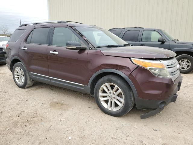 1FMHK7D8XBGA28478 - 2011 FORD EXPLORER XLT BURGUNDY photo 4