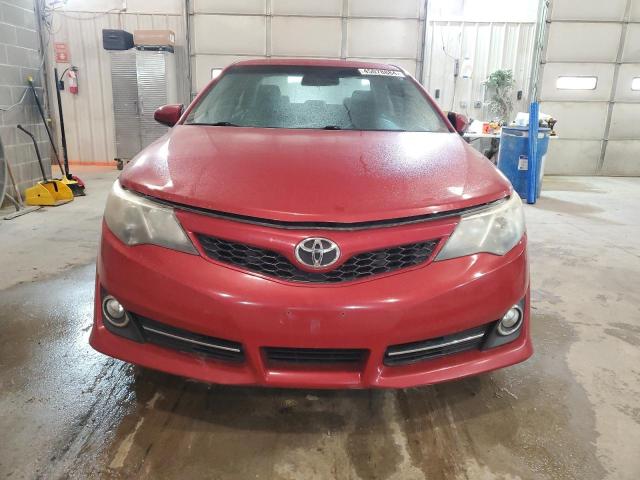 4T1BF1FK3DU646651 - 2013 TOYOTA CAMRY L RED photo 5