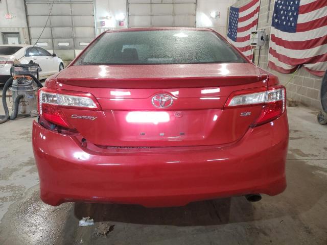 4T1BF1FK3DU646651 - 2013 TOYOTA CAMRY L RED photo 6