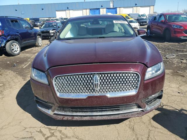 1LN6L9NP2H5605675 - 2017 LINCOLN CONTINENTA RESERVE BURGUNDY photo 5