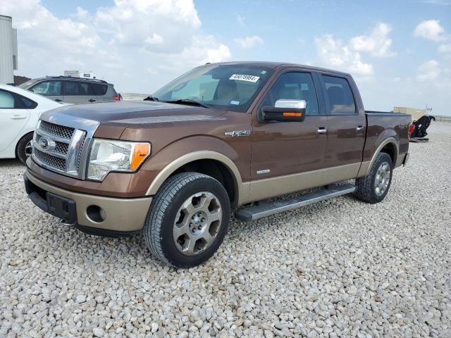 1FTFW1ET2CKD95048 - 2012 FORD F150 SUPERCREW BROWN photo 1