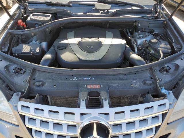 4JGBB8GB8AA609241 - 2010 MERCEDES-BENZ ML 350 4MATIC GRAY photo 12