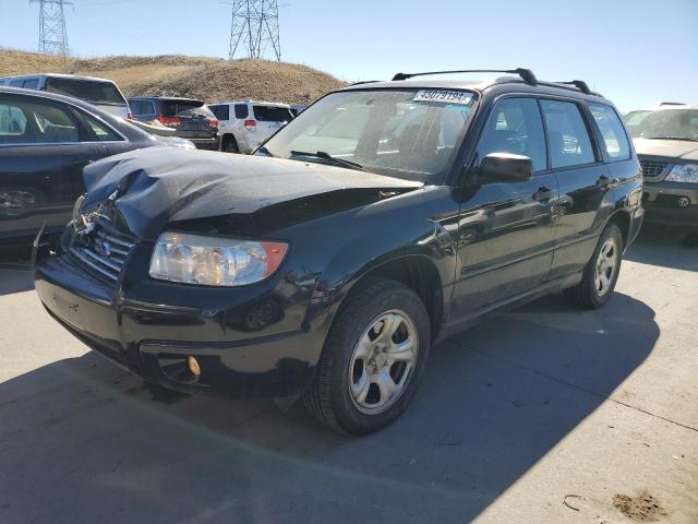 JF1SG63617G707798 - 2007 SUBARU FORESTER 2.5X BLACK photo 1