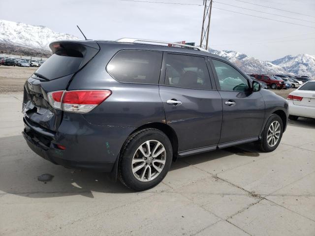 5N1AR2MM4DC661551 - 2013 NISSAN PATHFINDER S ნაცრისფერი ფოტო 3