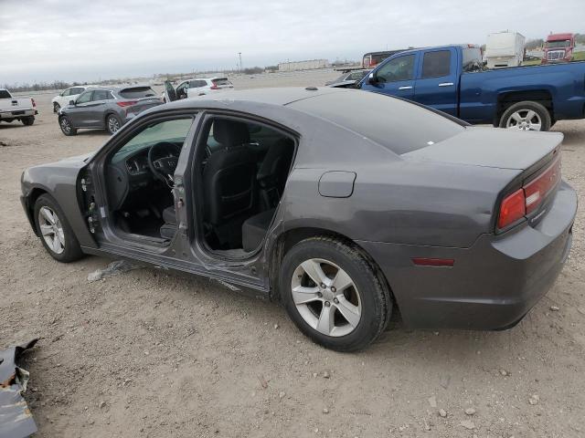 2C3CDXBG8DH555272 - 2013 DODGE CHARGER SE BLACK photo 2