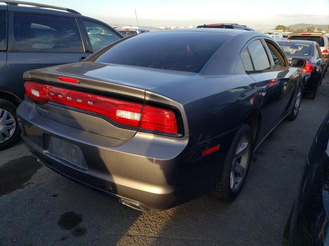 2B3CL3CG2BH608407 - 2011 DODGE CHARGER GRAY photo 3