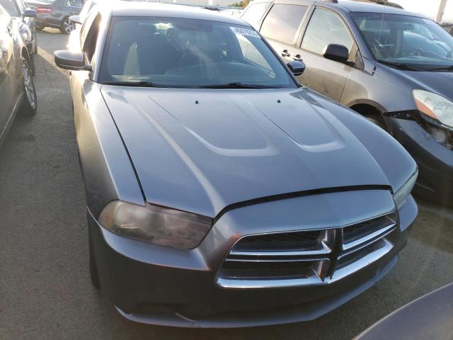 2B3CL3CG2BH608407 - 2011 DODGE CHARGER GRAY photo 5