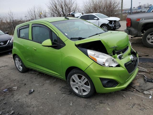 KL8CB6S9XEC536054 - 2014 CHEVROLET SPARK LS GREEN photo 4