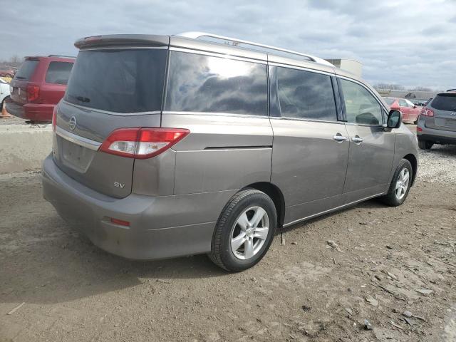 JN8AE2KP8E9101578 - 2014 NISSAN QUEST S GOLD photo 3