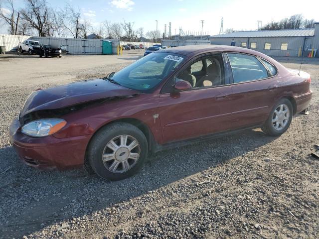 1FAFP56S55A225551 - 2005 FORD TAURUS SEL RED photo 1