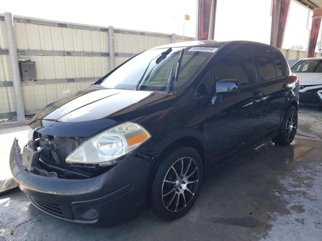 3N1BC13E09L354634 - 2009 NISSAN VERSA S BLACK photo 1