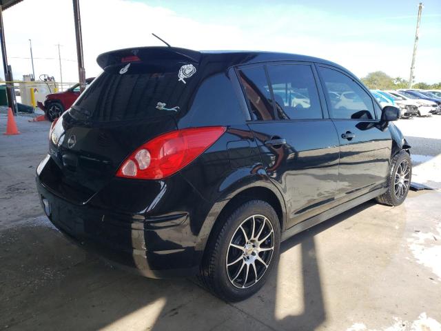 3N1BC13E09L354634 - 2009 NISSAN VERSA S BLACK photo 3