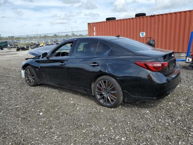 JN1FV7DP1MM850748 - 2021 INFINITI Q50 RED SPORT 400 BLACK photo 2