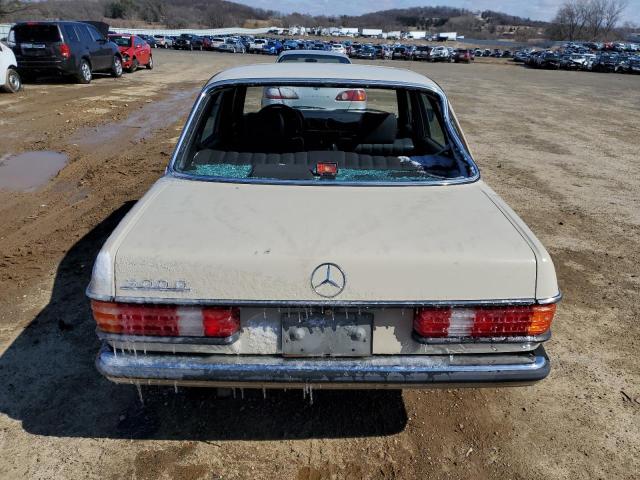 WDB12313012285625 - 1982 MERCEDES-BENZ 300 D BEIGE photo 6