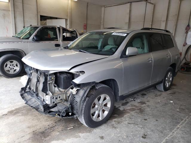 5TDZA3EH9BS008974 - 2011 TOYOTA HIGHLANDER BASE SILVER photo 1