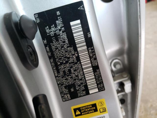 5TDZA3EH9BS008974 - 2011 TOYOTA HIGHLANDER BASE فضي صورة 12