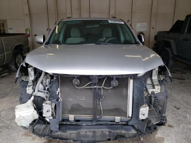 5TDZA3EH9BS008974 - 2011 TOYOTA HIGHLANDER BASE فضي صورة 5